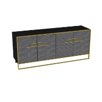 Dulăpior Hanah Home Polka Black imaginea #3 — magazin online Desire.md