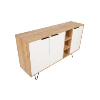 Dulăpior Hanah Home Clara Console Oak White imaginea #11 — magazin online Desire.md
