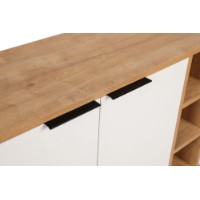 Dulăpior Hanah Home Clara Console Oak White imaginea #12 — magazin online Desire.md