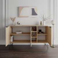 Dulăpior Hanah Home Clara Console Oak imaginea #2 — magazin online Desire.md