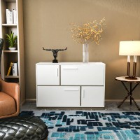 Dulăpior Hanah Home Mares White Grey