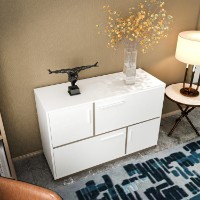 Dulăpior Hanah Home Mares White Grey imaginea #3 — magazin online Desire.md