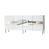 Dulăpior Hanah Home Milan White Gold imaginea #8 — magazin online Desire.md