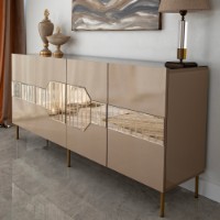 Dulăpior Hanah Home Milan Bronze Gold imaginea #3 — magazin online Desire.md
