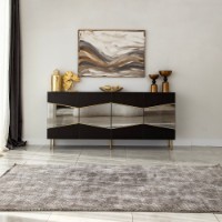 Dulăpior Hanah Home Nice Black Fume