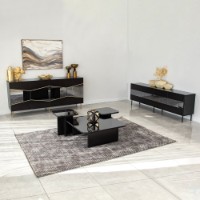Dulăpior Hanah Home Nice Black Fume imaginea #4 — magazin online Desire.md