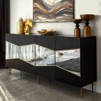 Dulăpior Hanah Home Nice Black Fume imaginea #7 — magazin online Desire.md