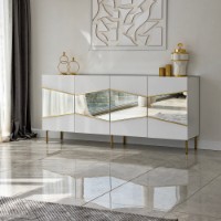 Dulăpior Hanah Home Nice White Gold imaginea #2 — magazin online Desire.md
