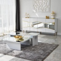 Dulăpior Hanah Home Nice White Gold imaginea #3 — magazin online Desire.md