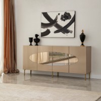 Dulăpior Hanah Home Lago Bronze Gold imaginea #2 — magazin online Desire.md