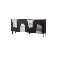 Dulăpior Hanah Home Venice Black Fume imaginea #7 — magazin online Desire.md