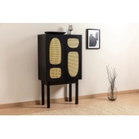 Dulăpior Hanah Home Simona 135 Black imaginea #2 — magazin online Desire.md