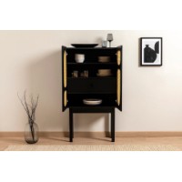 Dulăpior Hanah Home Simona 135 Black imaginea #4 — magazin online Desire.md