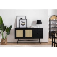 Dulăpior Hanah Home Nala 160 Black imaginea #2 — magazin online Desire.md