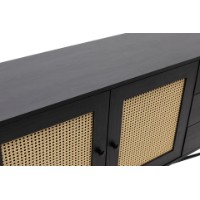 Dulăpior Hanah Home Nala 160 Black imaginea #10 — magazin online Desire.md
