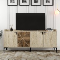 Dulăpior Hanah Home Venedik Walnut Travertine imaginea #5 — magazin online Desire.md