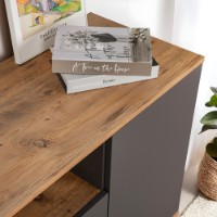 Dulăpior Hanah Home Arista Anthracite Atlantic Pine imaginea #5 — magazin online Desire.md