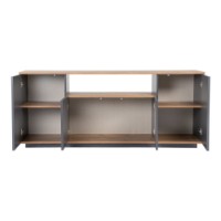 Dulăpior Hanah Home Arista Anthracite Atlantic Pine imaginea #7 — magazin online Desire.md