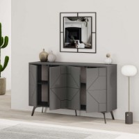 Dulăpior Hanah Home Dune Anthracite imaginea #3 — magazin online Desire.md