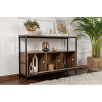Dulăpior Hanah Home Solace Venezia Walnut Black imaginea #3 — magazin online Desire.md