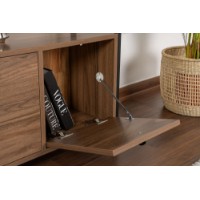 Dulăpior Hanah Home Solace Venezia Walnut Black imaginea #4 — magazin online Desire.md