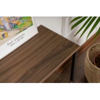 Dulăpior Hanah Home Solace Venezia Walnut Black imaginea #5 — magazin online Desire.md