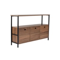 Dulăpior Hanah Home Solace Venezia Walnut Black imaginea #7 — magazin online Desire.md