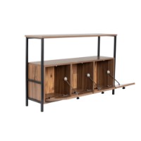 Dulăpior Hanah Home Solace Venezia Walnut Black imaginea #8 — magazin online Desire.md