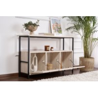 Dulăpior Hanah Home Solace Travertine Black imaginea #3 — magazin online Desire.md