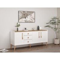 Dulăpior Hanah Home Mitra White imaginea #3 — magazin online Desire.md