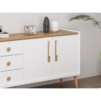 Dulăpior Hanah Home Mitra White imaginea #4 — magazin online Desire.md