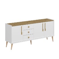 Dulăpior Hanah Home Mitra White imaginea #5 — magazin online Desire.md