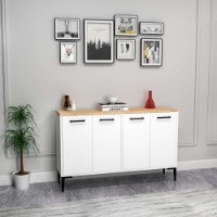 Dulăpior Hanah Home Frezya Sapphire Oak White imaginea #2 — magazin online Desire.md