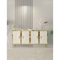 Dulăpior Hanah Home Tuna White Gold