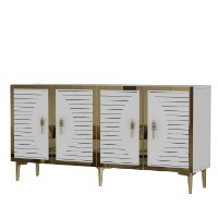 Dulăpior Hanah Home Tuna White Gold imaginea #4 — magazin online Desire.md