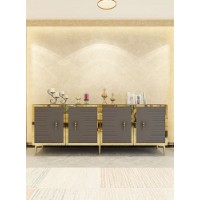 Dulăpior Hanah Home Tuna 180 Anthracite Gold