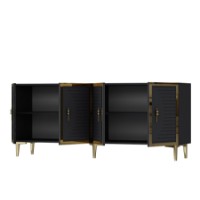Dulăpior Hanah Home Tuna 180 Anthracite Gold imaginea #5 — magazin online Desire.md