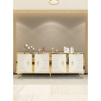 Dulăpior Hanah Home Tuna 180 White Gold