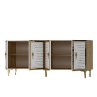 Dulăpior Hanah Home Tuna 180 Sapphire Oak White Gold imaginea #5 — magazin online Desire.md
