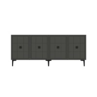 Dulăpior Hanah Home Yuka 150 Anthracite imaginea #3 — magazin online Desire.md