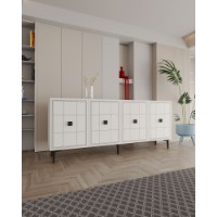 Dulăpior Hanah Home Yuka 150 White imaginea #2 — magazin online Desire.md