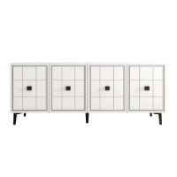 Dulăpior Hanah Home Yuka 150 White imaginea #3 — magazin online Desire.md