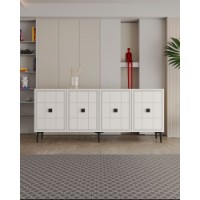 Dulăpior Hanah Home Yuka 150 Sapphire Oak White