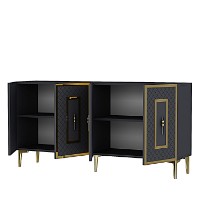 Dulăpior Hanah Home Puma 150 Anthracite Gold imaginea #6 — magazin online Desire.md