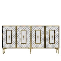 Dulăpior Hanah Home Puma 150 Sapphire Oak White Gold imaginea #4 — magazin online Desire.md
