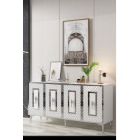 Dulăpior Hanah Home Puma 150 White Silver imaginea #2 — magazin online Desire.md