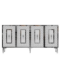Dulăpior Hanah Home Puma 150 White Silver imaginea #4 — magazin online Desire.md