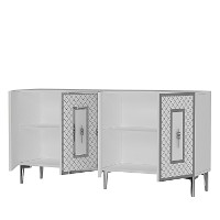 Dulăpior Hanah Home Puma 150 White Silver imaginea #6 — magazin online Desire.md
