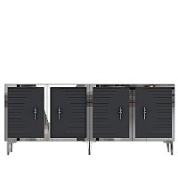 Dulăpior Hanah Home Tuna 180 Anthracite Silver imaginea #4 — magazin online Desire.md
