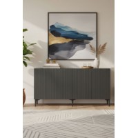 Dulăpior Hanah Home Zeynep 150 Anthracite